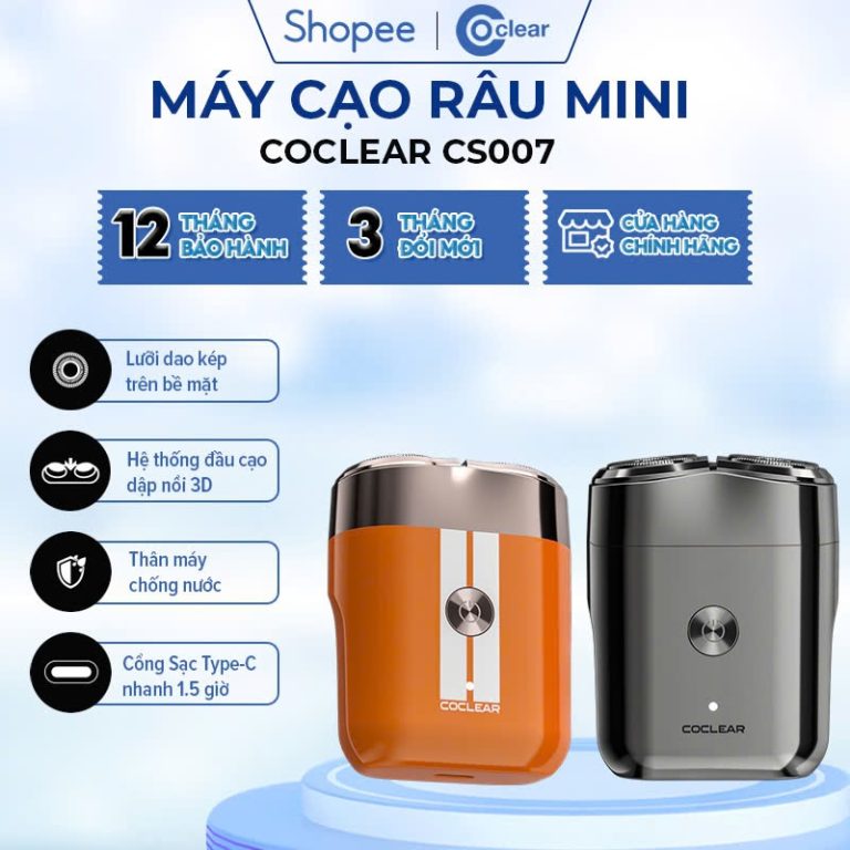 Hướng Dẫn Chọn Máy Cạo Râu Mini Cho Phụ Nữ: Tại Sao Coclear CS007 Là Một Lựa Chọn Tốt