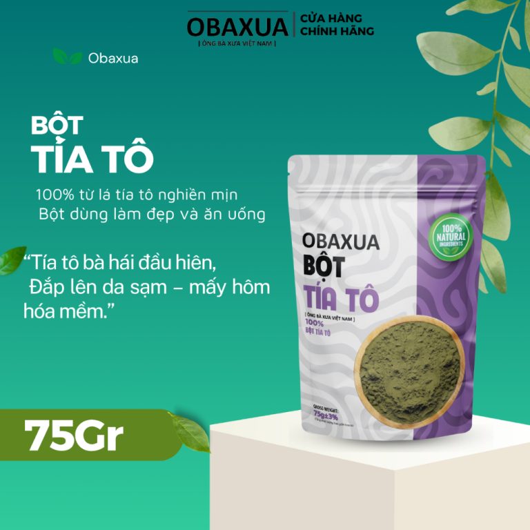 “Thử Bột Lá Tía Tô OBAXUA 30 Ngày – Da Mình Đã Thay Đổi Như Thế Nào?”