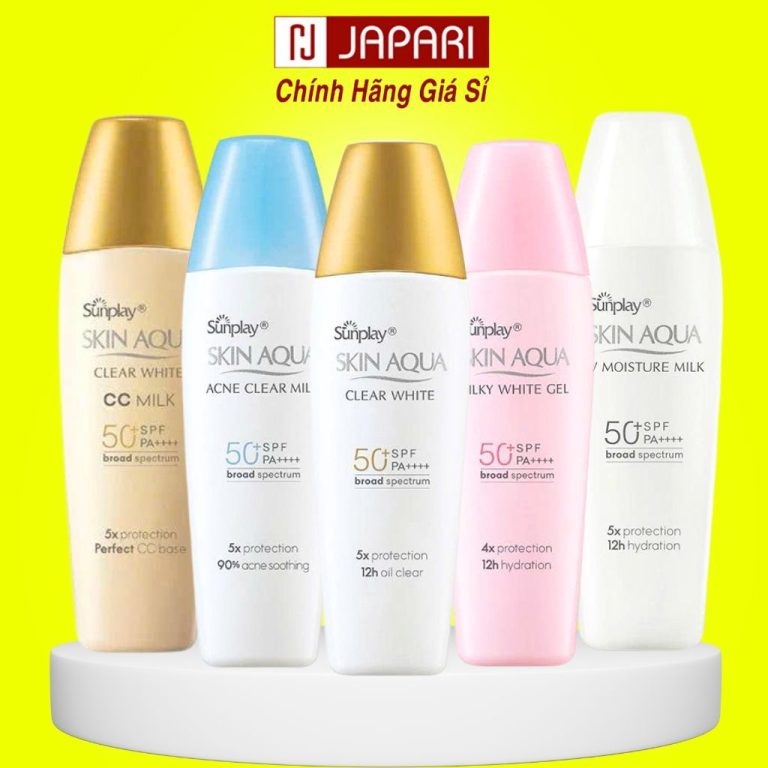 Hướng Dẫn Chọn Kem Chống Nắng Sunplay Skin Aqua: Lựa Chọn Thông Minh Dành Cho Làn Da Việt