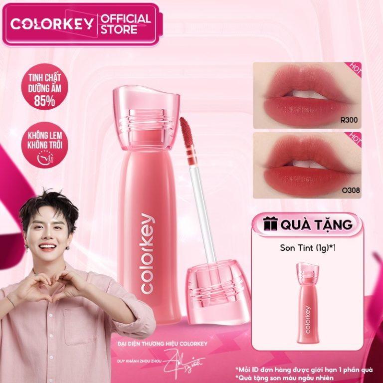 Son COLORKEY Watery Tint: Phát hiện thú vị cho đôi môi mềm mại