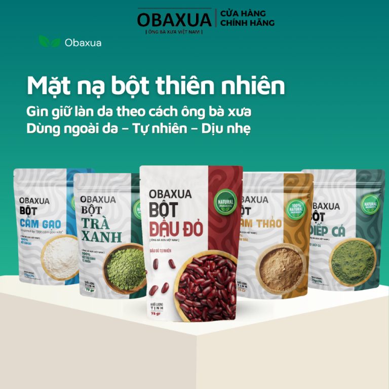 Mặt Nạ Bột Thiên Nhiên: Chăm Sóc Da Theo Cách Ông Bà Xưa