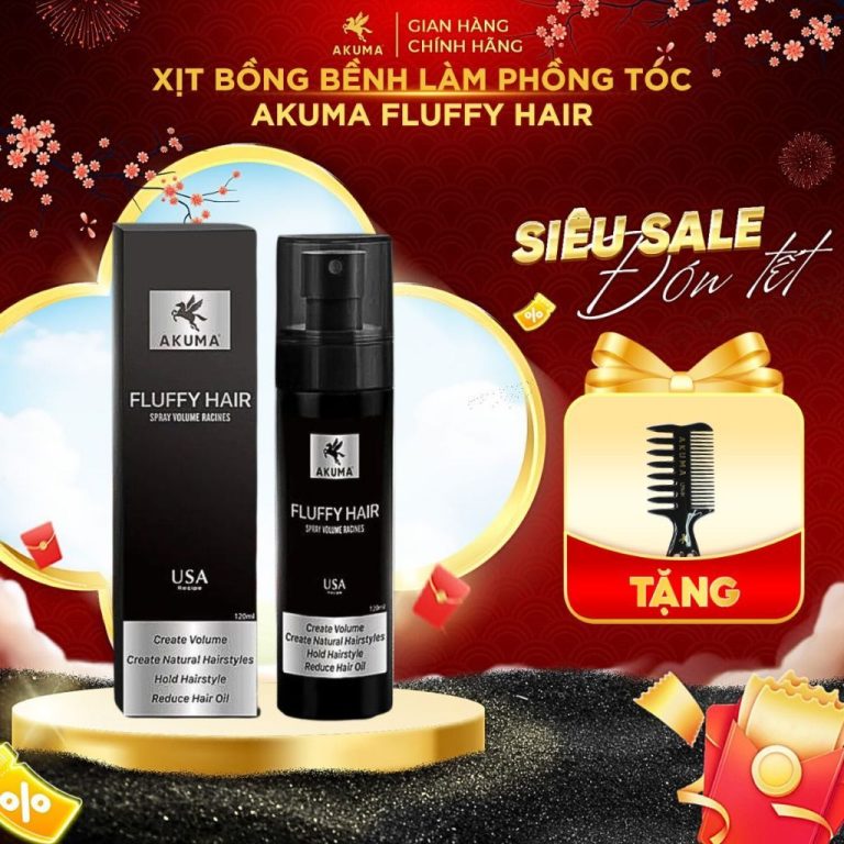 Xịt Tạo Phồng Tóc: Giải Pháp Để Tóc Bạn Luôn Bồng Bềnh