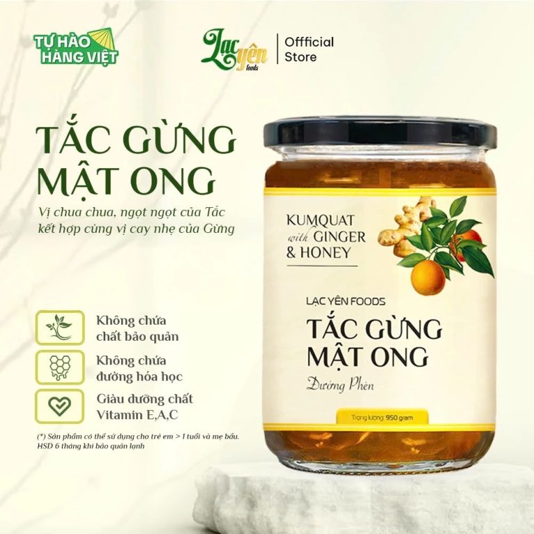 Tắc Gừng Mật Ong Lạc Yên Foods: Cảm Nhận Thật Từ Một Cô Gái Yêu Thích Thực Phẩm Nguyên Chất