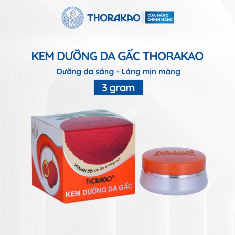 Hướng Dẫn Sử Dụng Kem Gấc Thorakao Dưỡng Sáng Da 3G: Bí Quyết Để Làn Da Rạng Rỡ