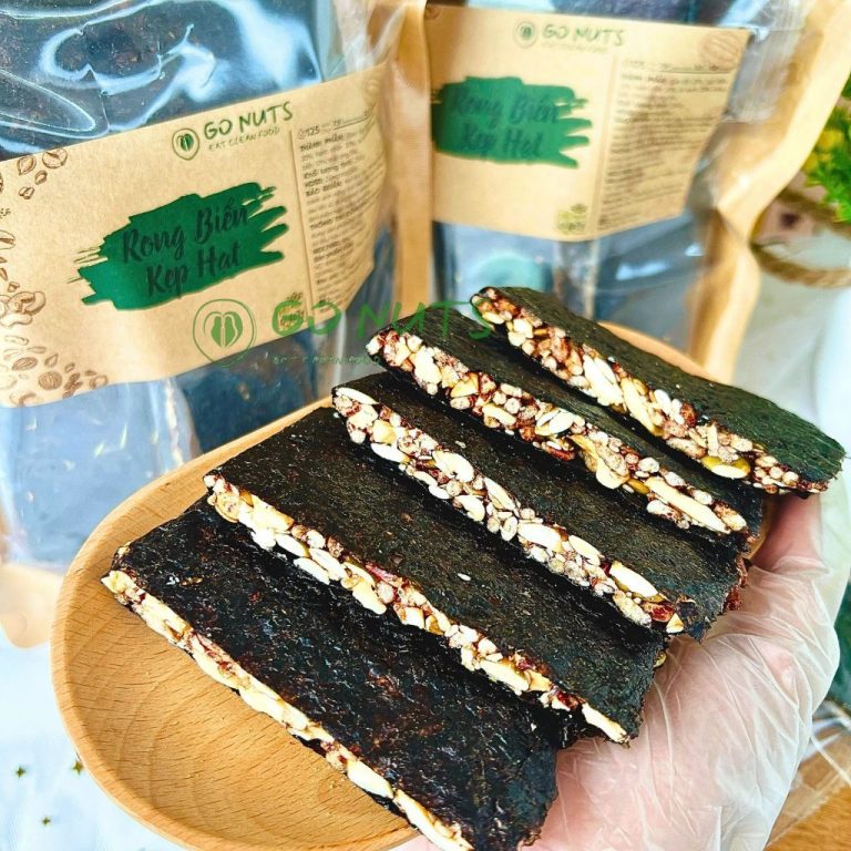 Hướng Dẫn Chi Tiết Về Rong Biển Kẹp Hạt GO NUTS: Lựa Chọn Dinh Dưỡng Đáng Giá Cho Phụ Nữ Việt