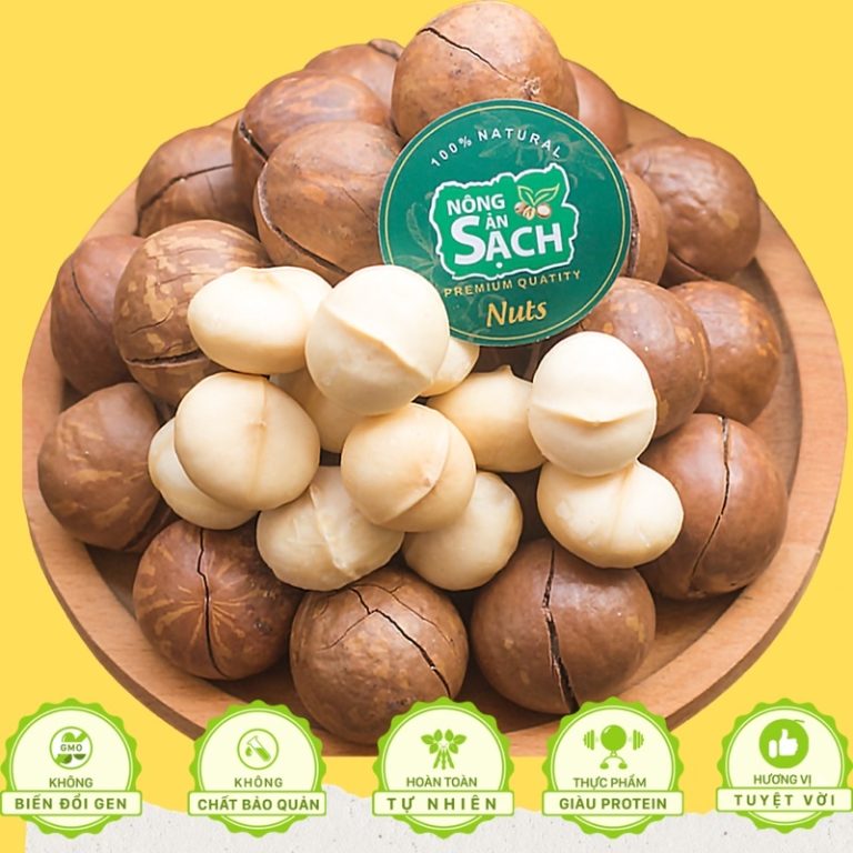 Macca Lâm Đồng Size A Sấy Lạnh – Hạt Béo Bùi Của Tình Yêu Thực Phẩm