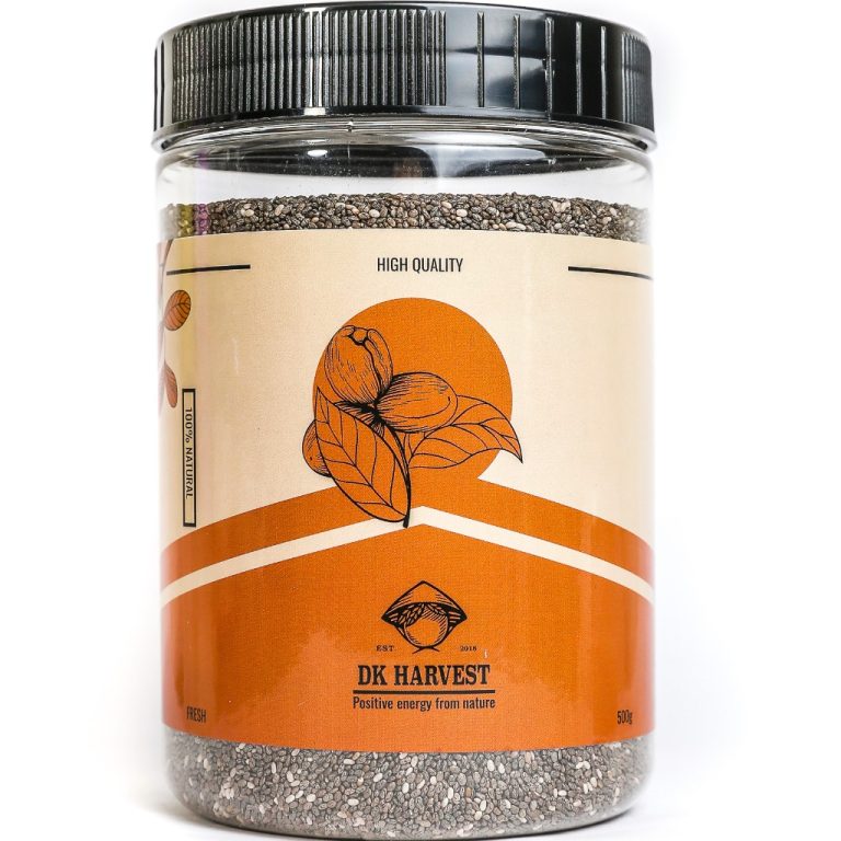 Hạt Chia Đen DK Harvest – Chọn Lựa Thông Minh Cho Làn Da Khỏe Mạnh