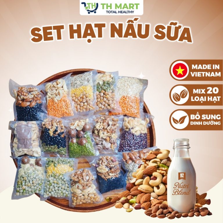 Hướng Dẫn Chọn Mua Set 30 Ngày Các Loại Hạt Dinh Dưỡng Hữu Cơ Hút Chân Không Cho Gia Đình