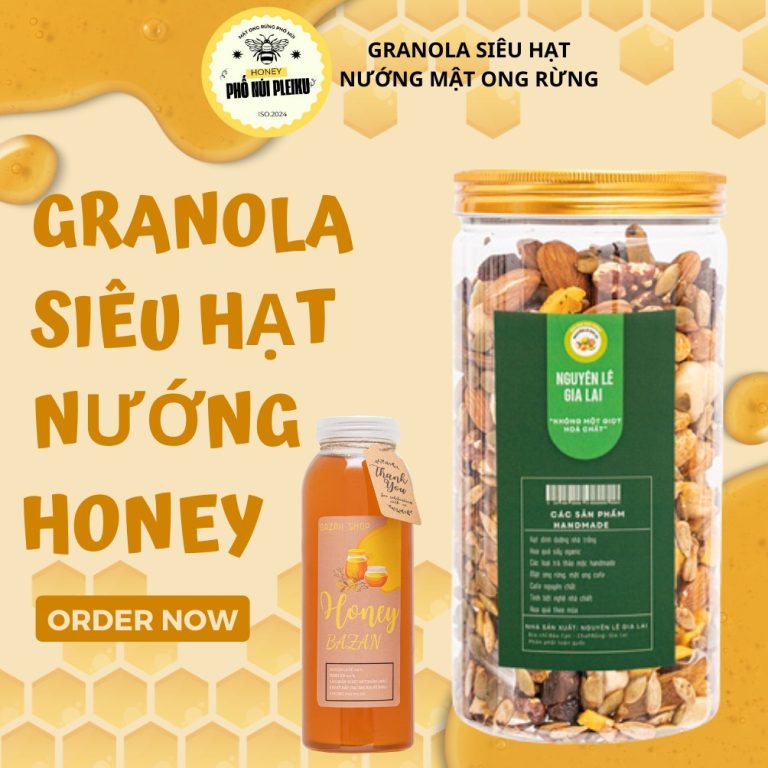 Granola Siêu Hạt: Khám Phá Hương Vị Từ Rừng Hoang Dã