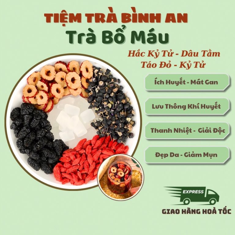 Giải Pháp Cho Làn Da Khỏe Đẹp: Trà Bổ Máu, Huyết Mát Gan Bình An