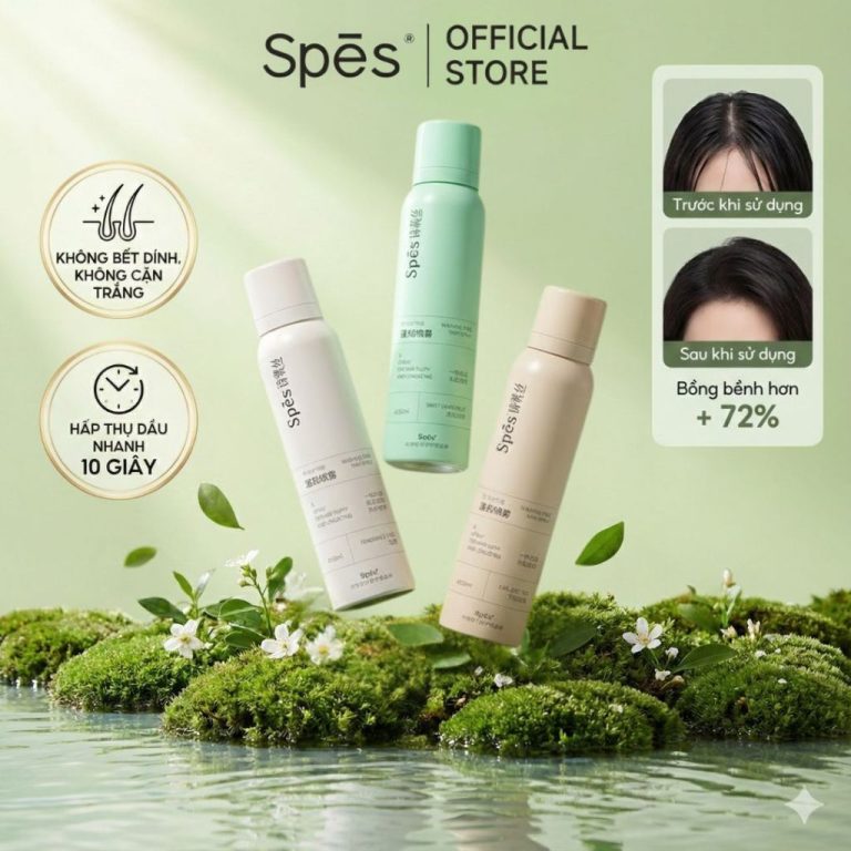 Dầu Gội Đầu Khô Dưỡng Tóc SPES: Chuyện Tóc Bết Tóc Bồng