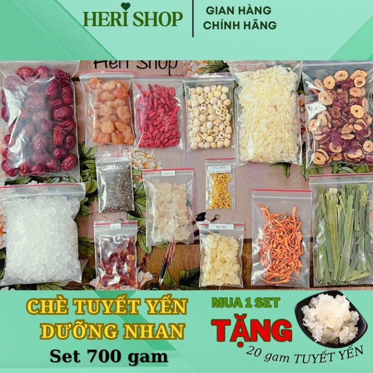 Thử SET 700g Chè Dưỡng Nhân Tuyết Yến – Chuyện gì xảy ra khi mình đun nấu 45-50 chén chè?