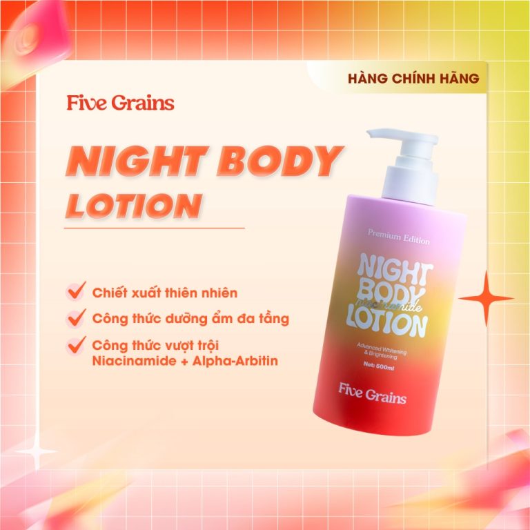Thử 30 Ngày Kem Dưỡng Body Five Grains – Da Mình Thay Đổi Thế Nào?