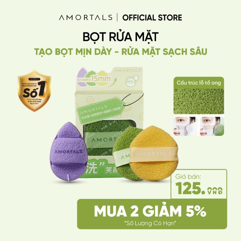 Thử nghiệm 30 ngày với bọt rửa mặt Amortals: Da mình đã thay đổi như thế nào?
