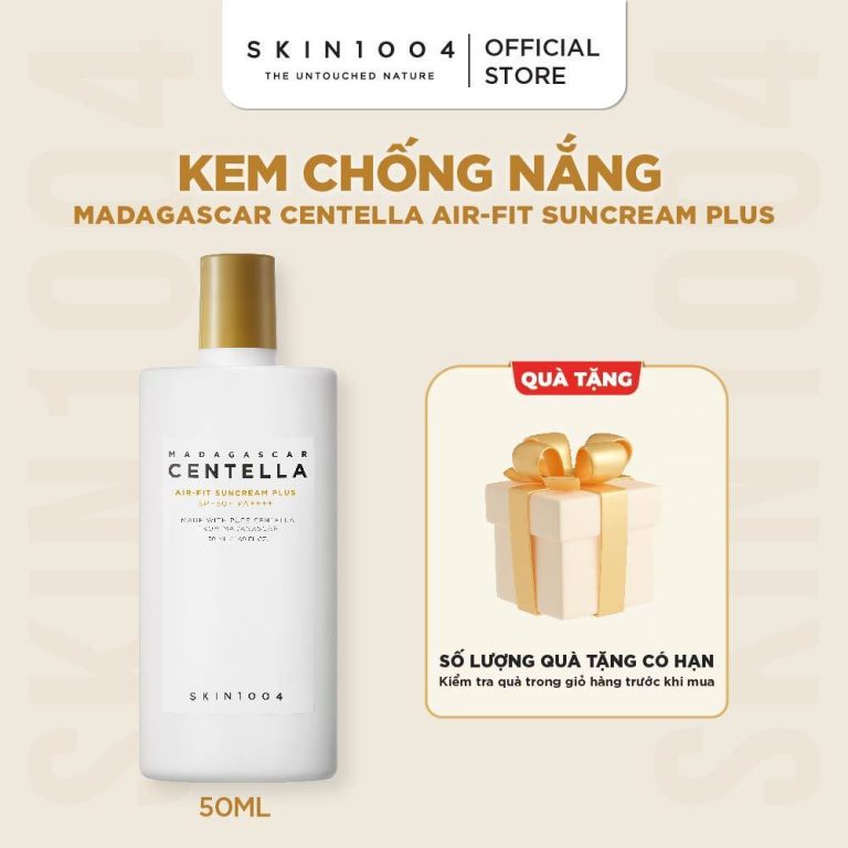 Hướng Dẫn Chọn Kem Chống Nắng Vật Lý: SKIN1004 Madagascar Centella Air-Fit SunCream Plus