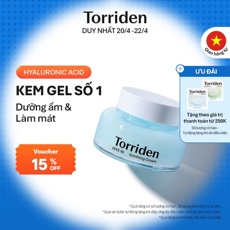 Thử X 30 ngày – Da mình thay đổi thế nào với kem dưỡng Torriden DIVE IN?