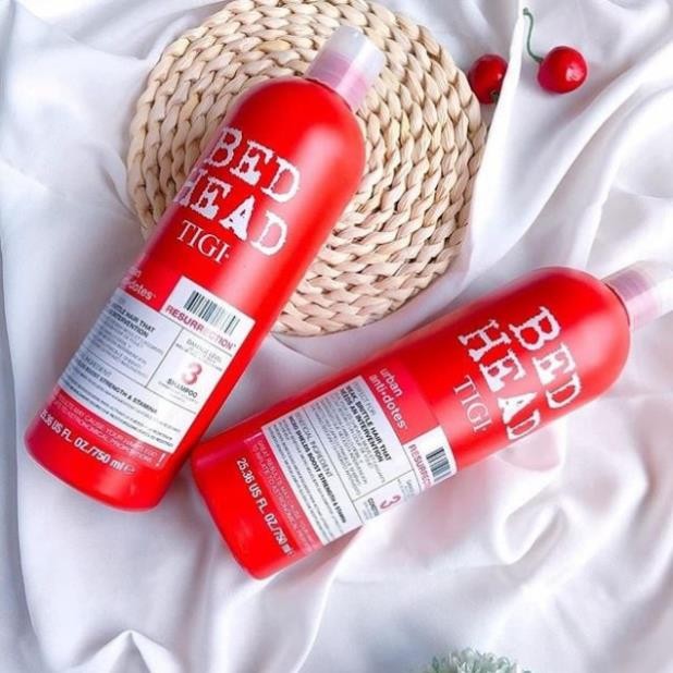Dầu Gội Tigi Đỏ Bed Head Phục Hồi Cấp Độ 3 (2)