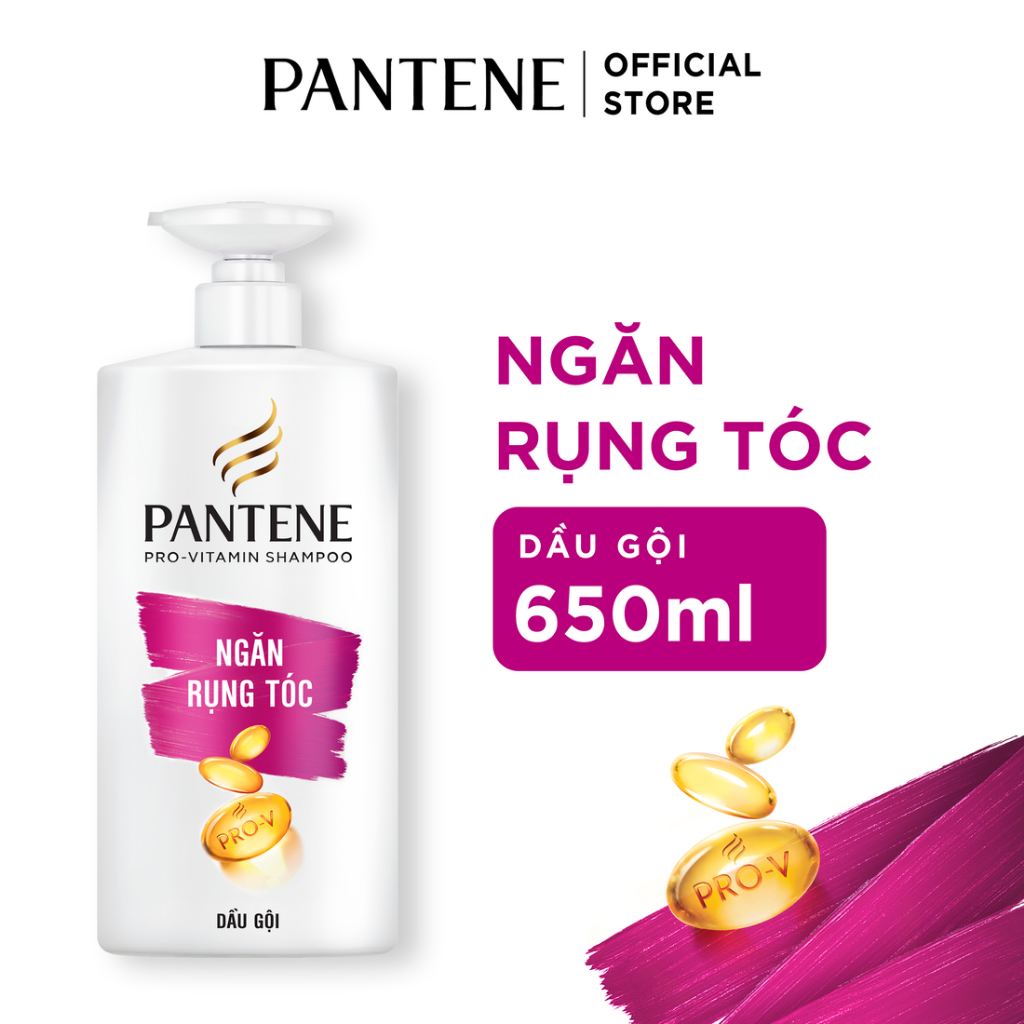 Combo Dầu Gội PANTENE Ngăn Rụng Tóc Chai  + Dầu Xả PANTEN... (2)