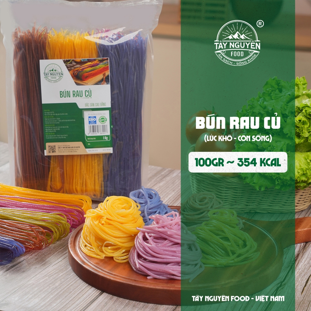 Bún gạo rau củ Cao Bằng eatclean (2)