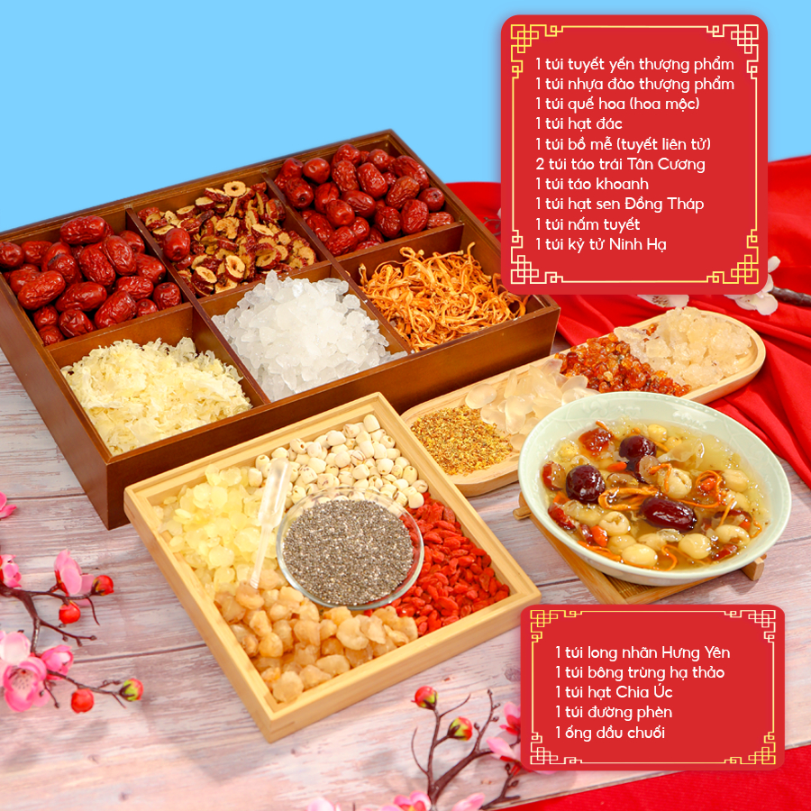 H�p chè dưỡng nhan 15 nguyên li�u thượng hạng Bếp Của Mẹ ... (2)