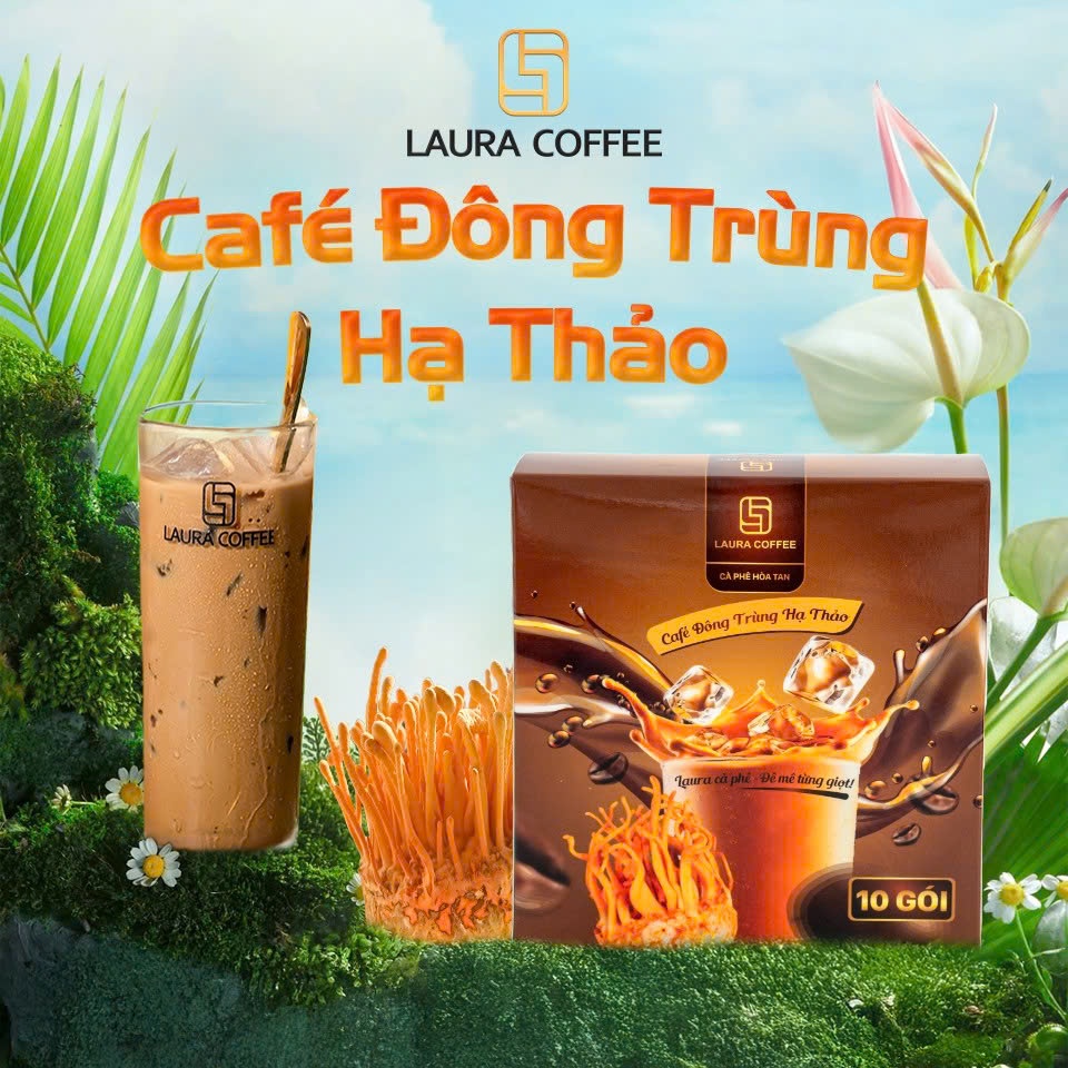 C�  phê hòa tan Laura Coffee  (H�p 10 gói) (2)