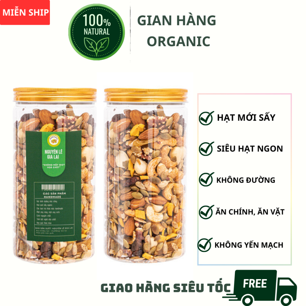 Granola siêu hạt �n không �ư�ng (2)
