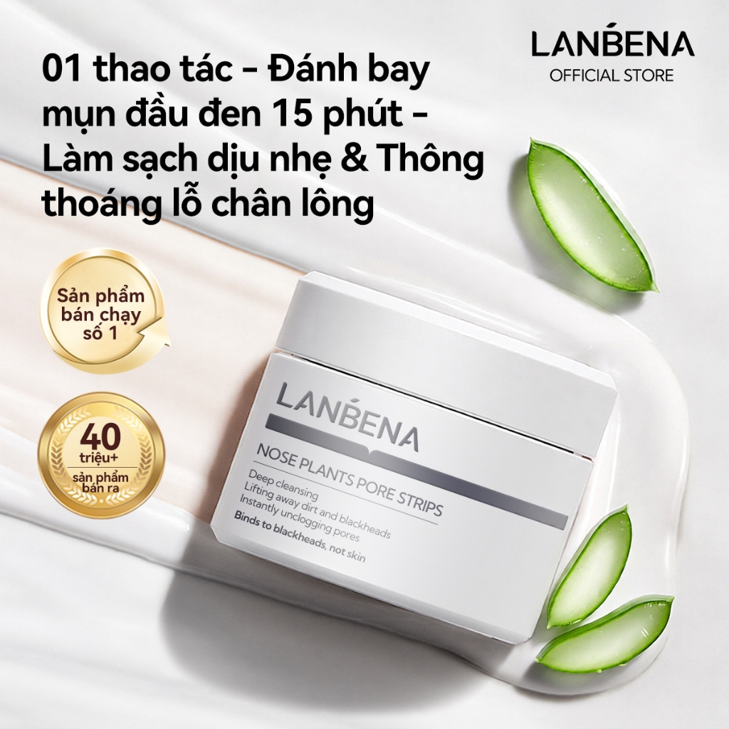Mặt Nạ Lột Mụn Lanbena Loại Bỏ Mụn Đầu Đen Cải Thiện Vấn ... (2)