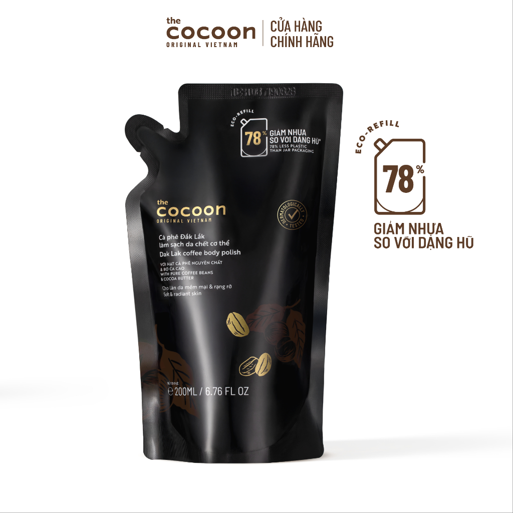 [MUA 2 GIẢM 41%] Combo 1 Hũ Tẩy Da Chết Cơ Thể Cà Phê Đắk... (2)