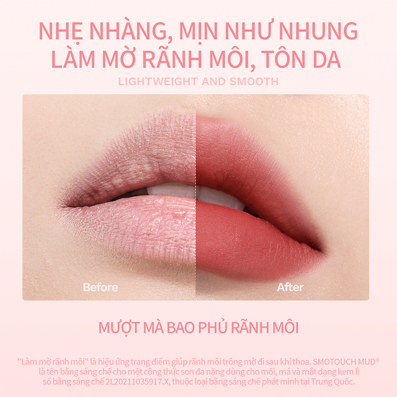 Son bùn Mooekiss chất lì mịn như nhung (2)