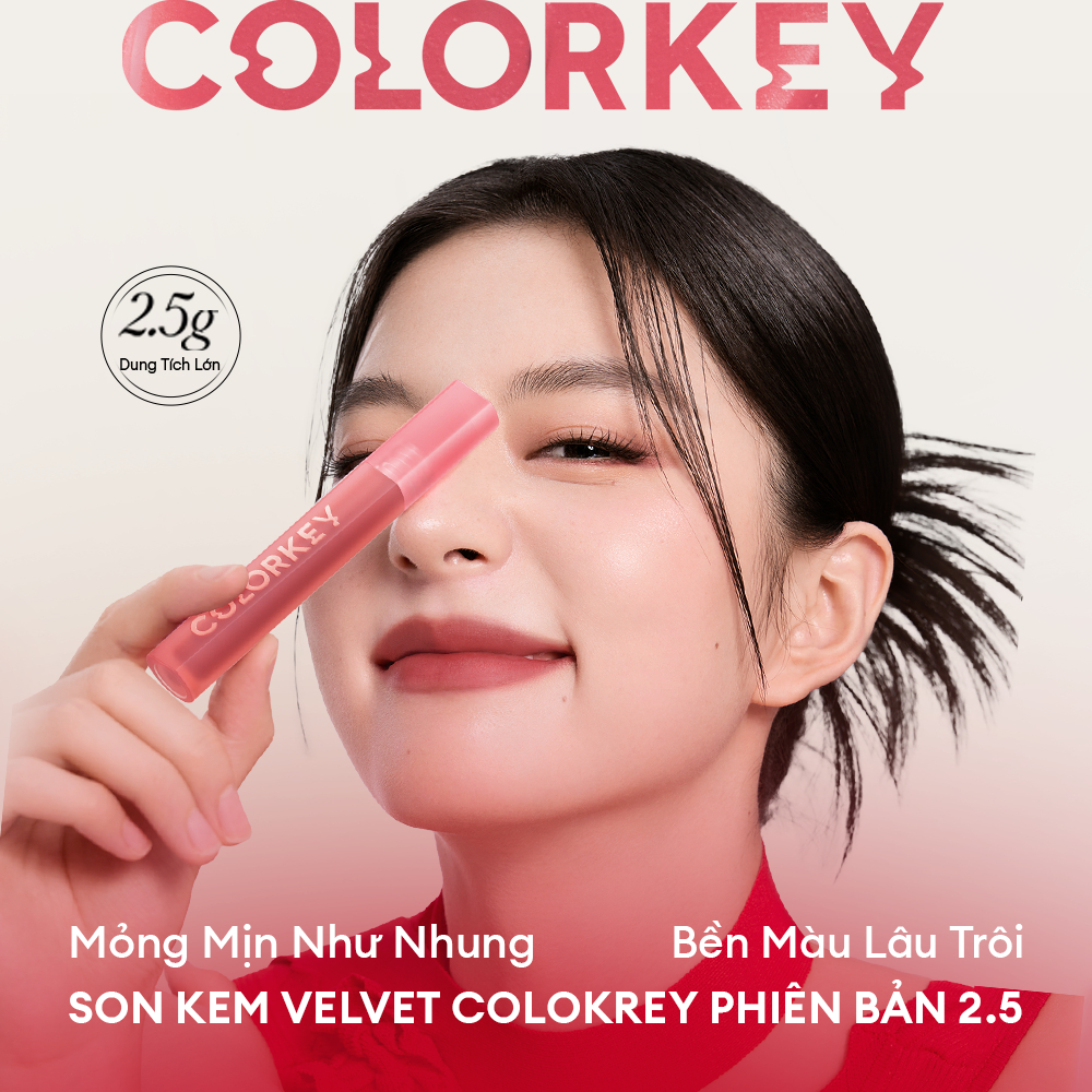 [DUY KHÁNH YÊU THÍCH] Son Kem Lì Velvet COLORKEY (2)