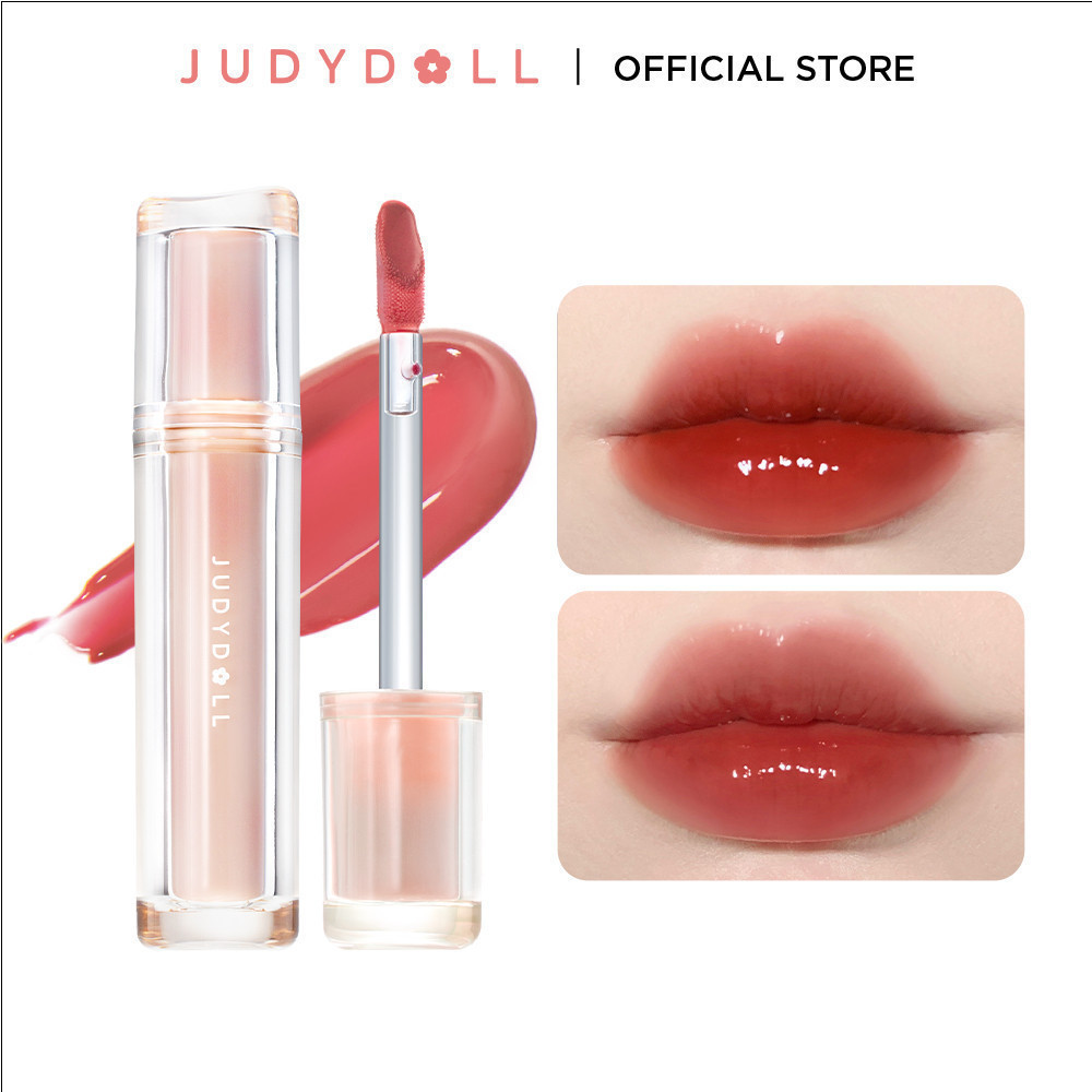 Son Tint Bóng Trà Đá JUDYDOLL Iced Tea Watery Lip Gloss C... (2)
