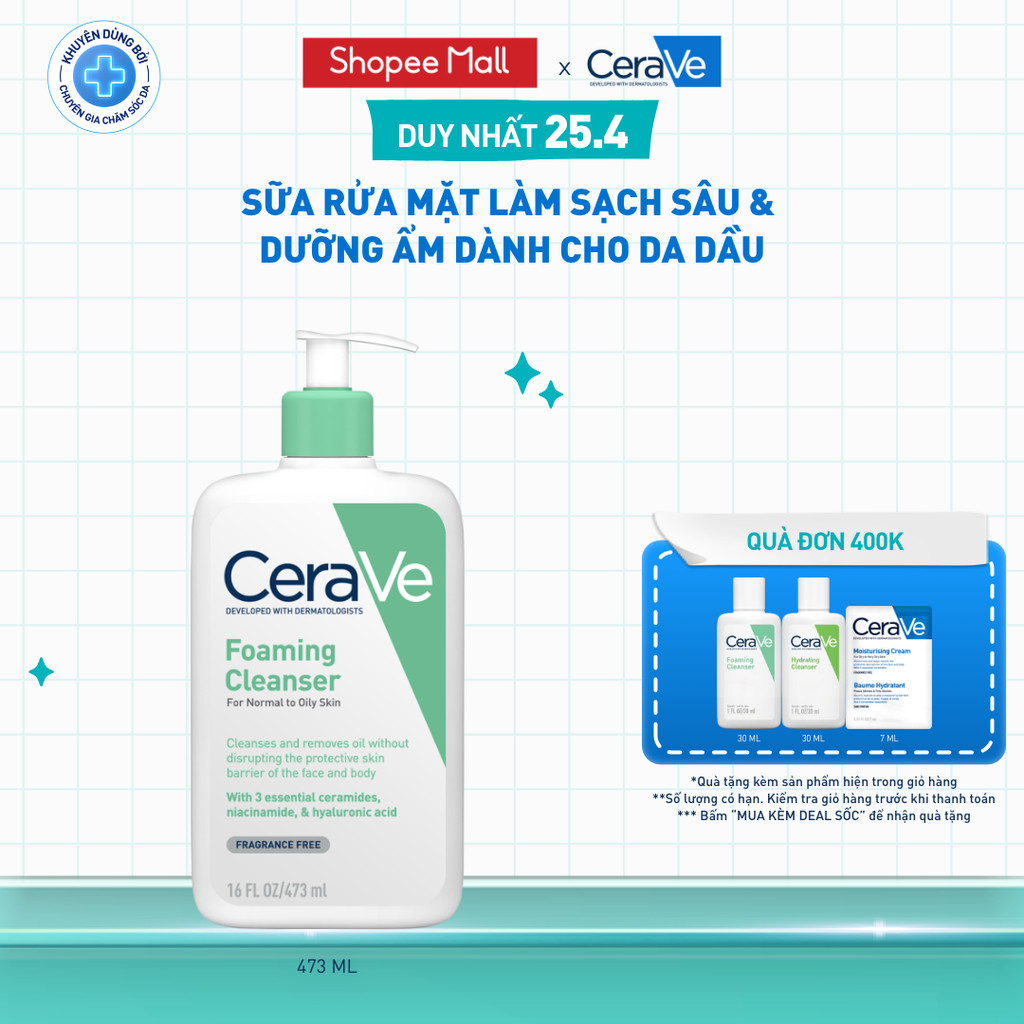 Sữa rửa mặt foaming giúp làm sạch sâu và dưỡng ẩm dịu nhẹ... (2)