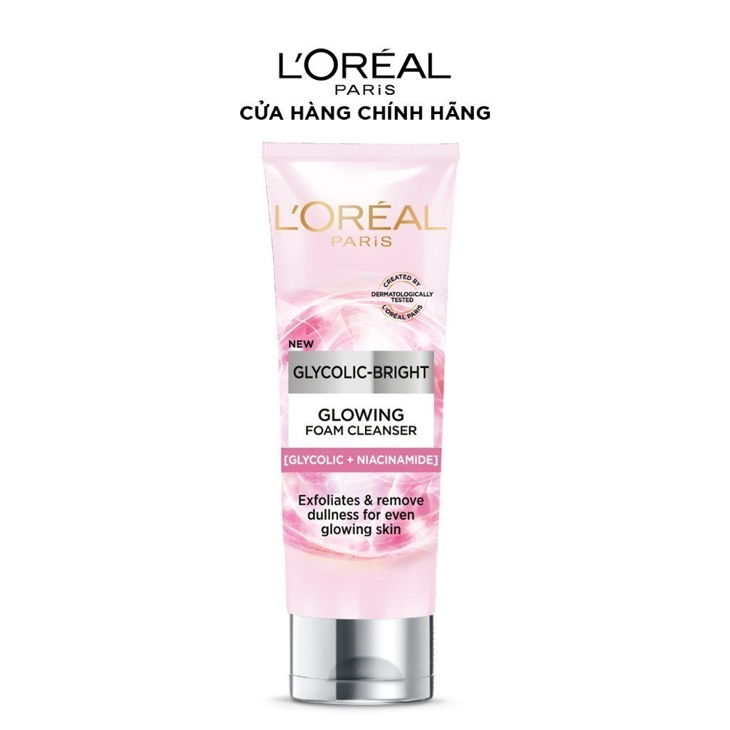 Sữa rửa mặt làm sạch sâu và sáng da L'Oreal Paris Glycoli... (2)