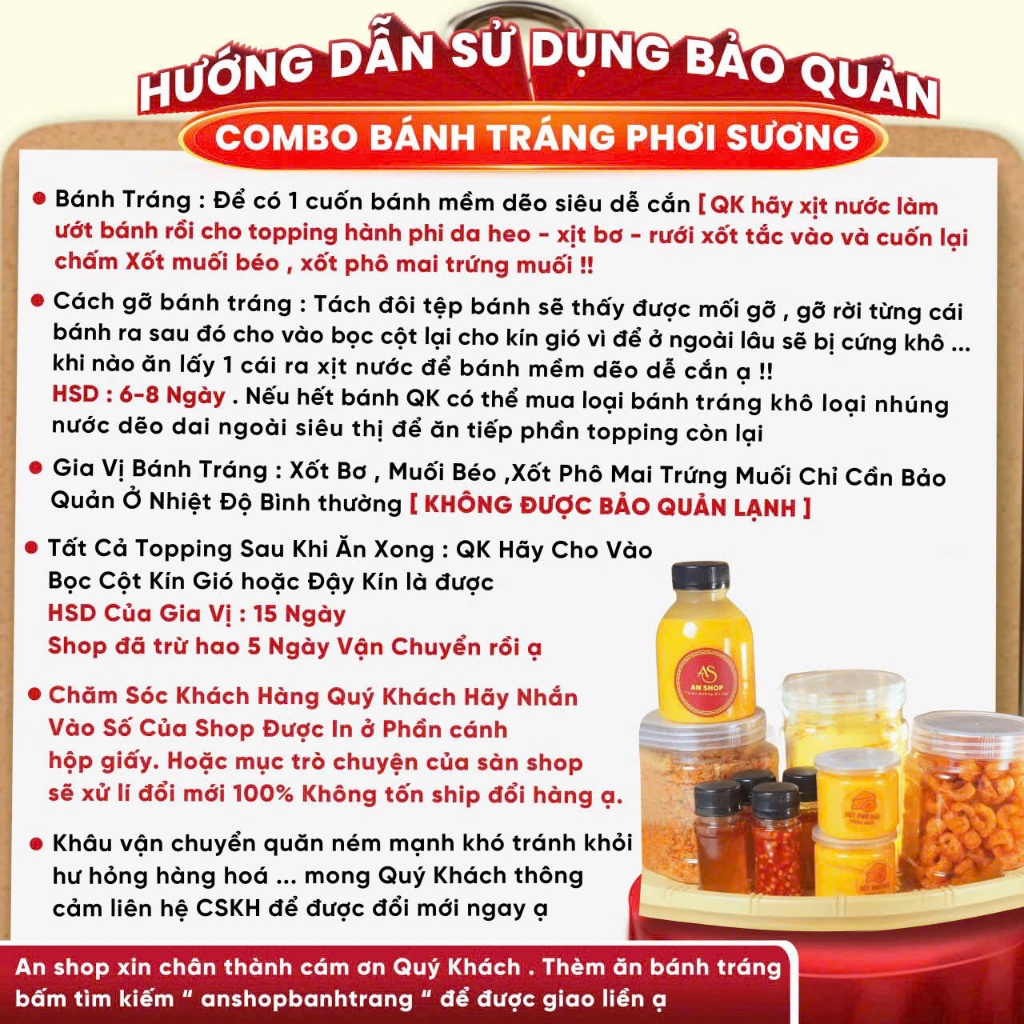 [COMBO X�T PH� MAI TRỨNG MU�I AN SHOP ] B�NH TR�NG AN SHO... (3)