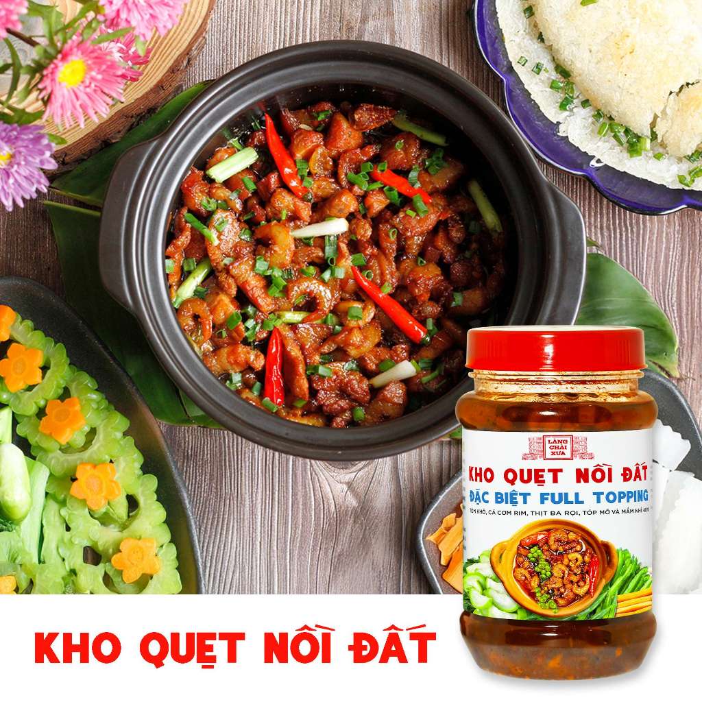 Kho quẹt n�i �ất L� ng Ch� i Xưa 250g thơm ngon �ặc bi�t ... (3)