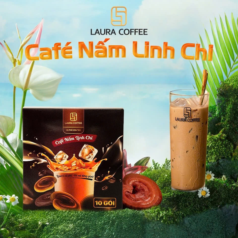 C�  phê hòa tan Laura Coffee  (H�p 10 gói) (3)