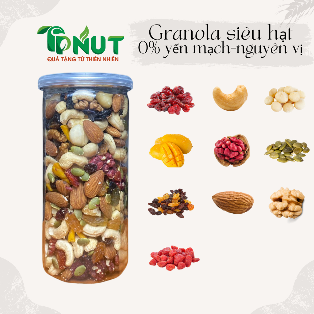 500g Granola siêu hạt (3)