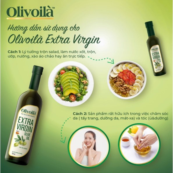 Dầu Olive Olivoil�  Nguyên Chất Extra Virgin (3)