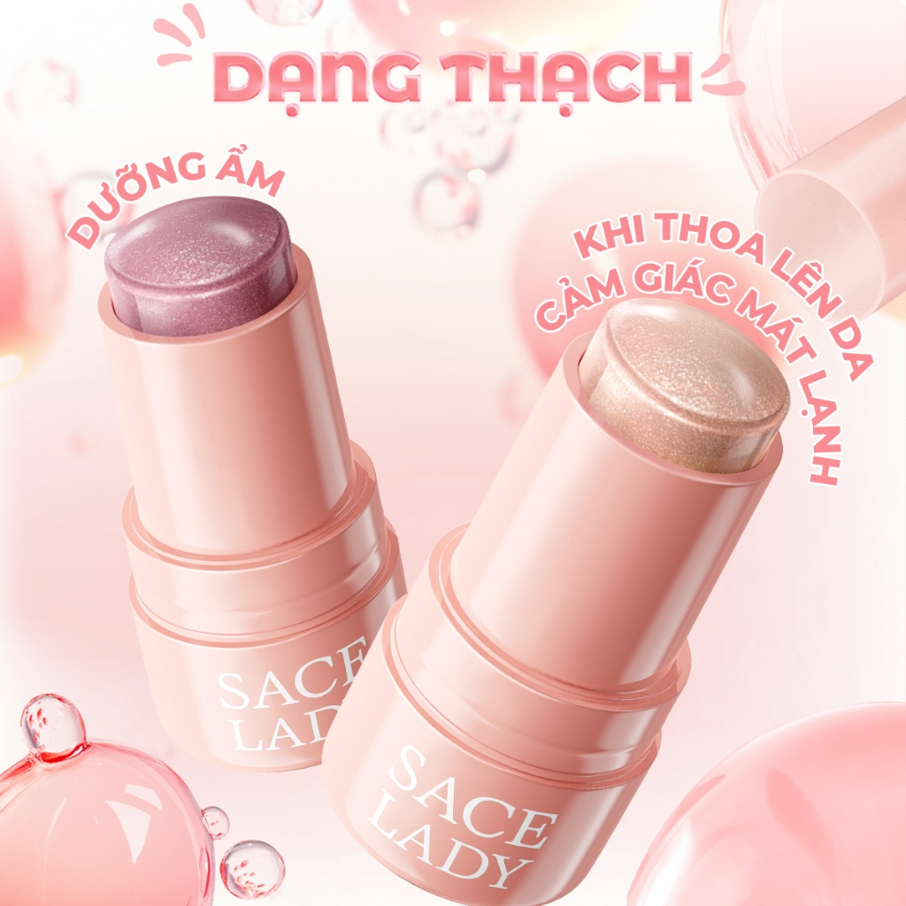 Phấn Bắt Sáng Highlight SACE LADY Dạng Thỏi  Nước Rạng Rỡ... (3)