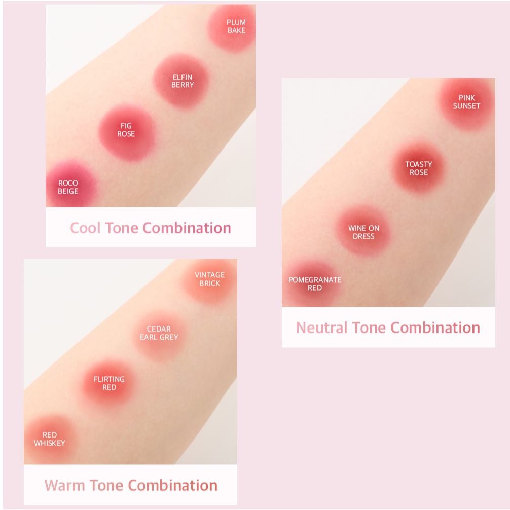 Inga Blurring Velvet Matte Tint (12 màu) (3)