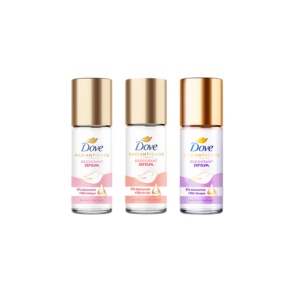 Lăn ngăn mùi dưỡng sáng cao cấp Dove tinh chất serum dành... (3)