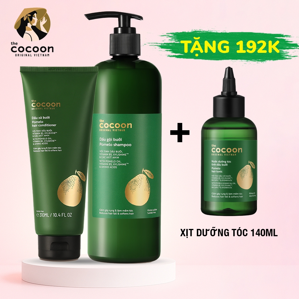 🌿 Dầu Gội Đầu và Dầu Xả The Cocoon Original Việt Nam (3)
