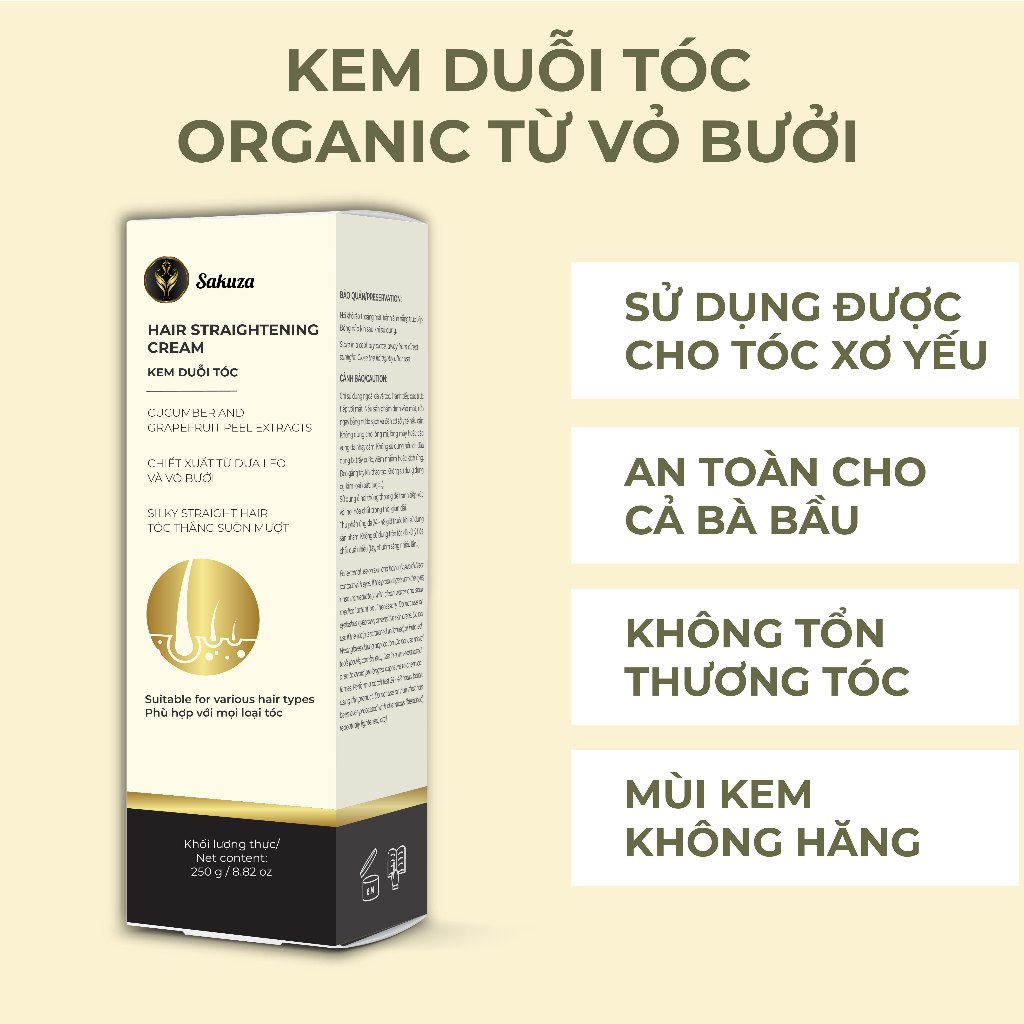 Thuốc duỗi tóc tại nhà thành phần Olive phục hồi không là... (3)
