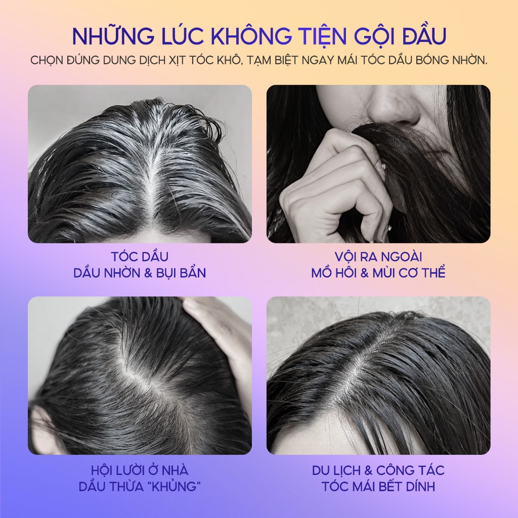 Dầu gội khô phồng tóc Grace and Glow Velvet Opium/Daisy B... (3)