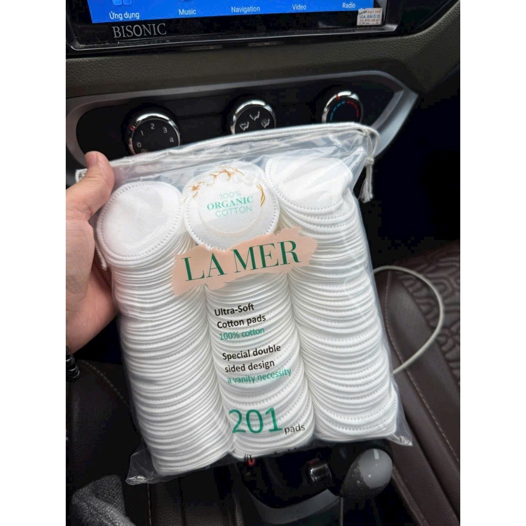 [COMBO 3 GÓI ] Bông Tẩy Trang Lamer 100% Cotton ( gói 201... (4)