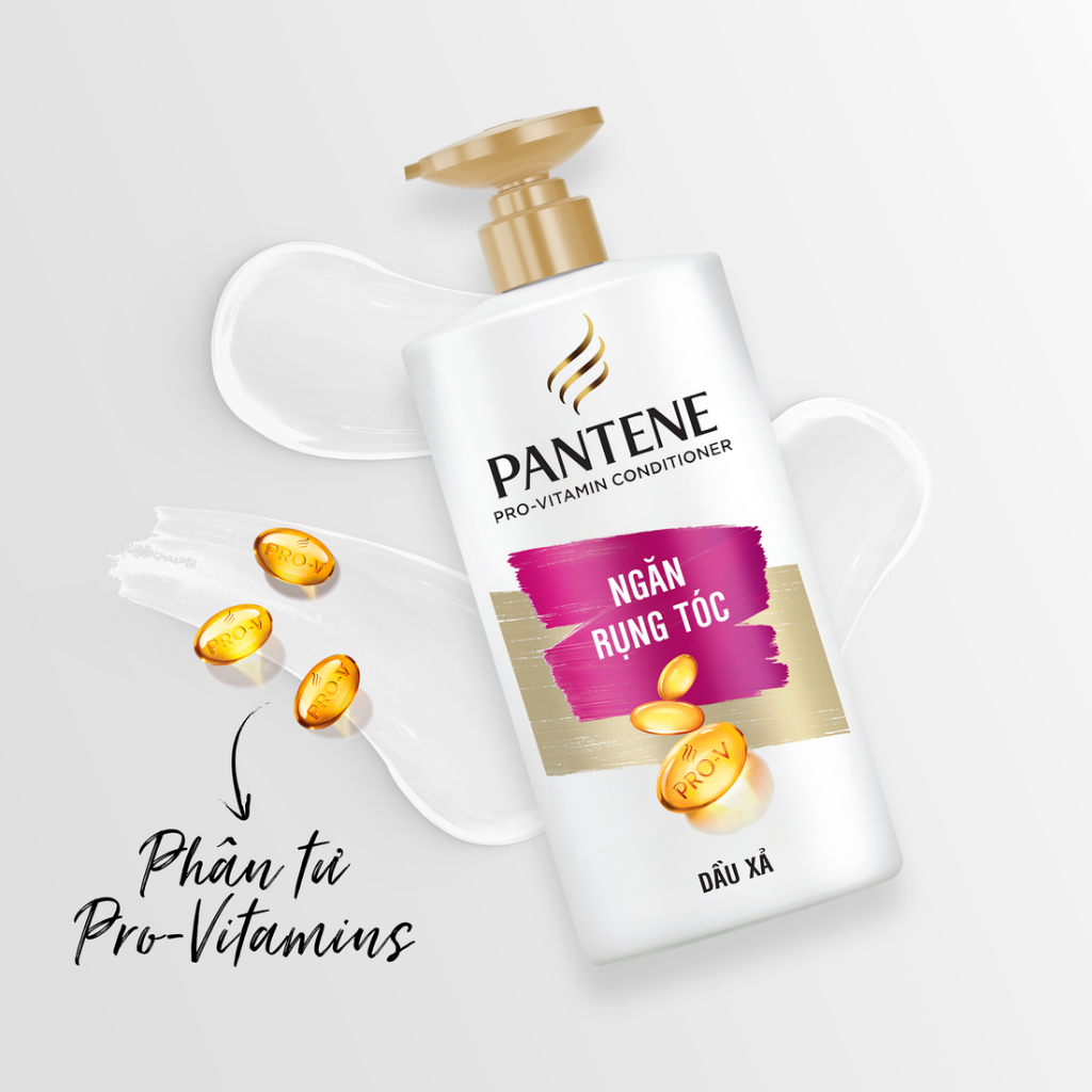 Combo Dầu Gội PANTENE Ngăn Rụng Tóc Chai  + Dầu Xả PANTEN... (4)