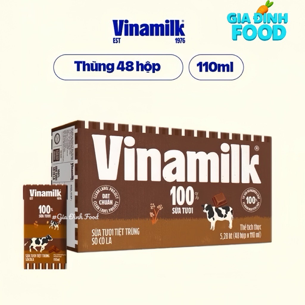 Sữa Tươi 100% Vinamilk Các loại (4)