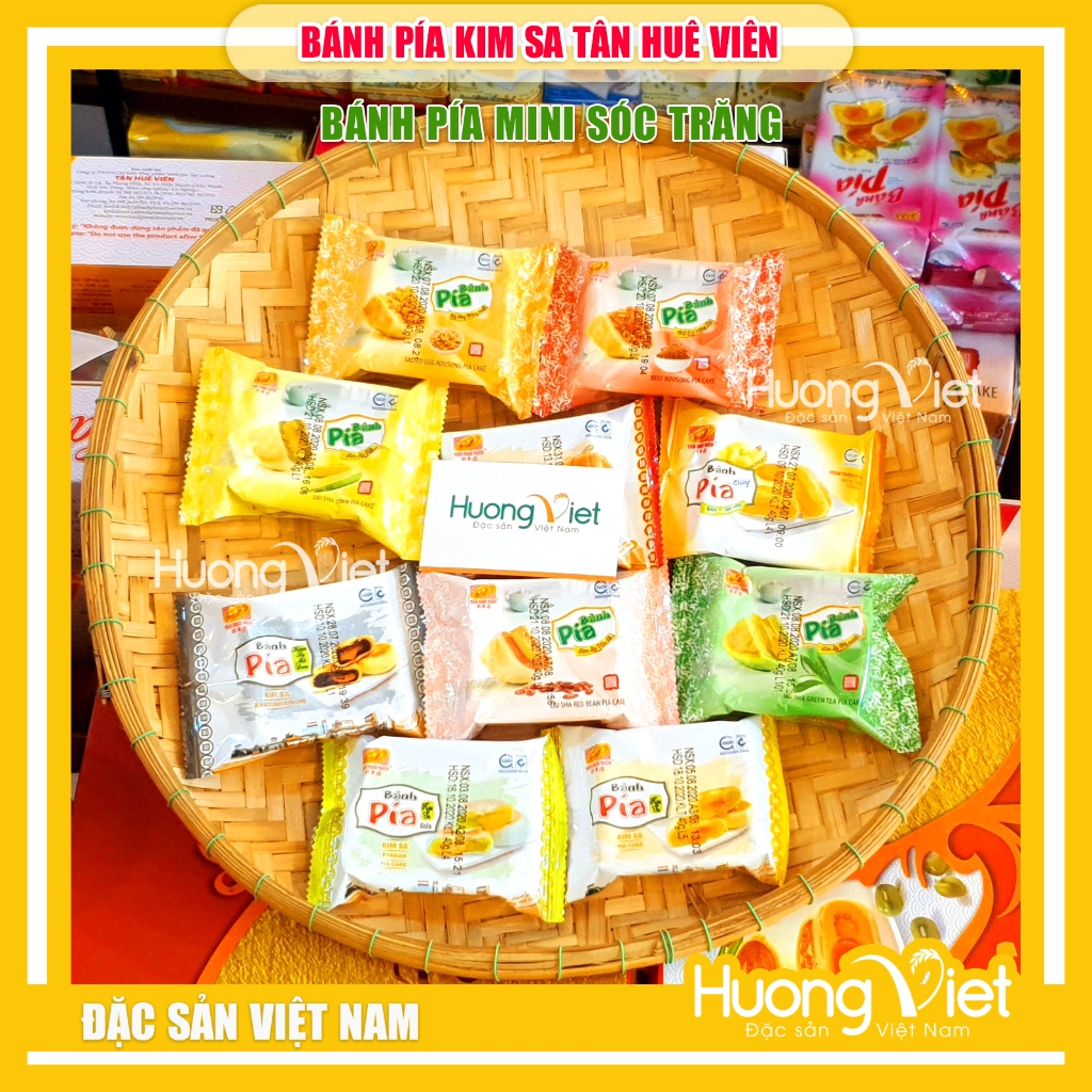 Combo Bánh pía kim sa Tân Huê Viên 10 bánh 10 v� khác nhau (4)