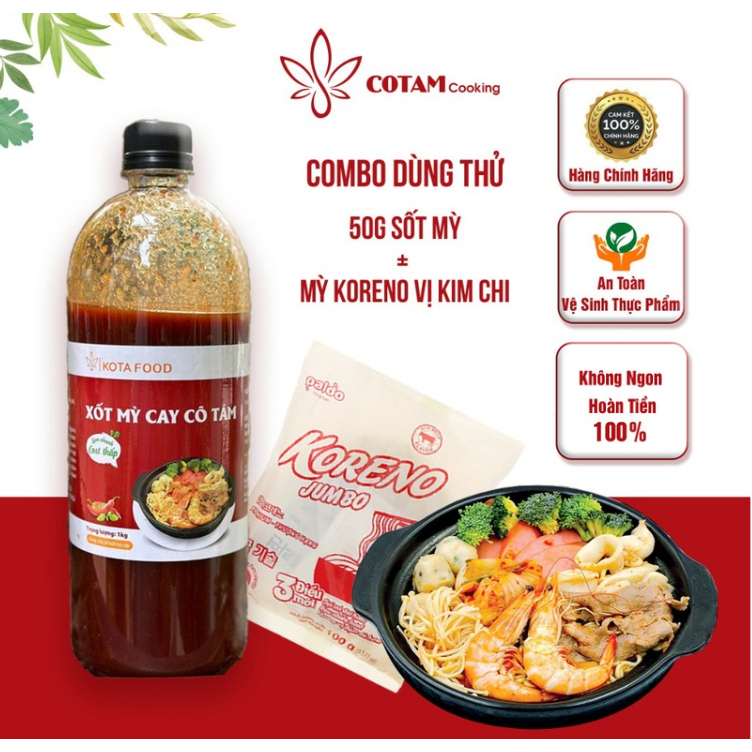 X�t Mỳ Cay Cô Tám (Chai 1kg) (4)