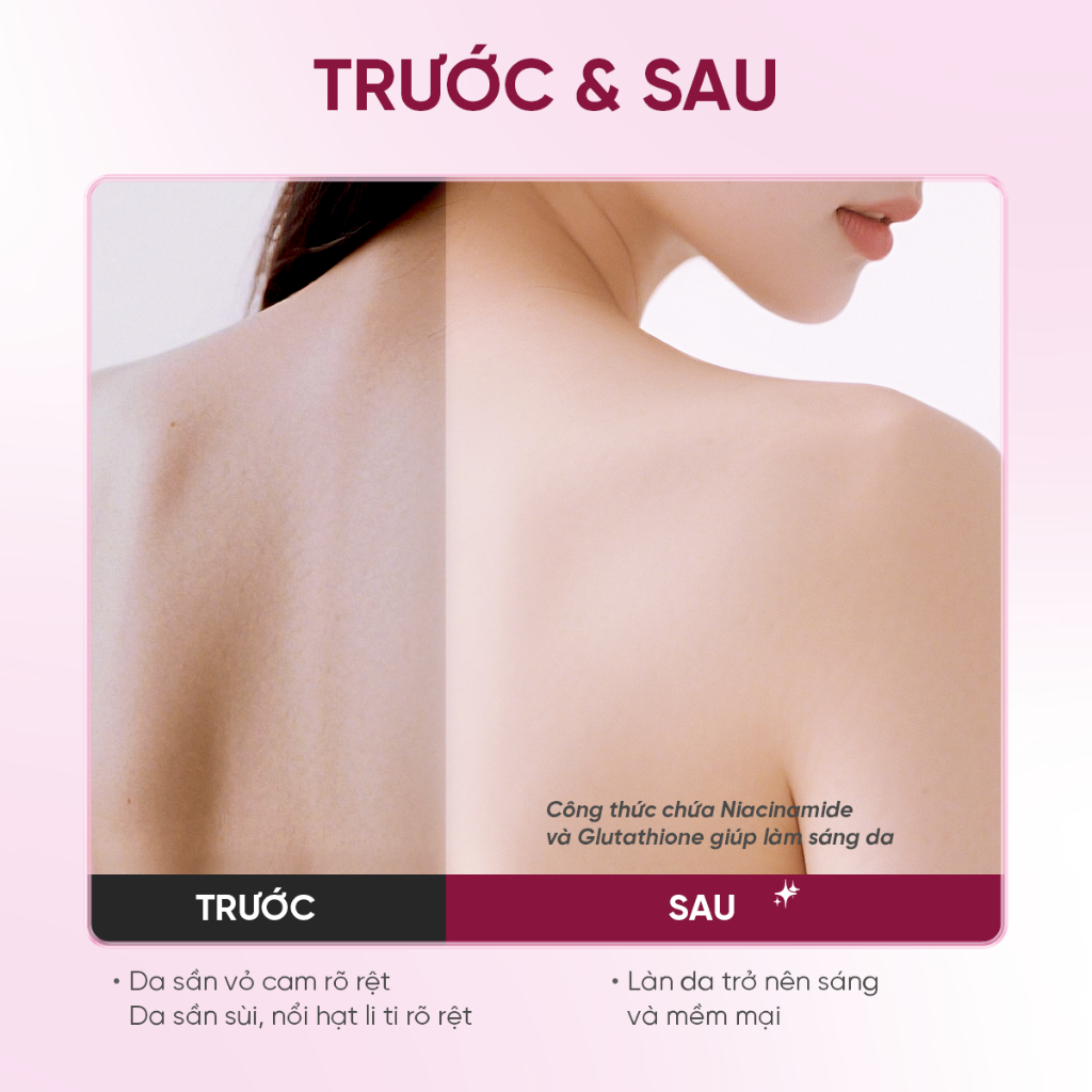 Sữa tắm trắng da hỗ trợ dưỡng ẩm tẩy da chết Grace and Gl... (4)